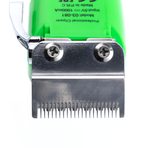 Hair clipper BARBER STYLE NEON GREEN DEWAL 03-081 Green